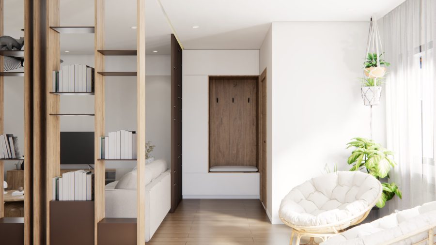 Appartement El Ghazela — Rendus 3D