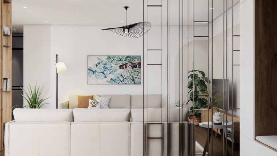 Appartement El Ghazela — Rendus 3D