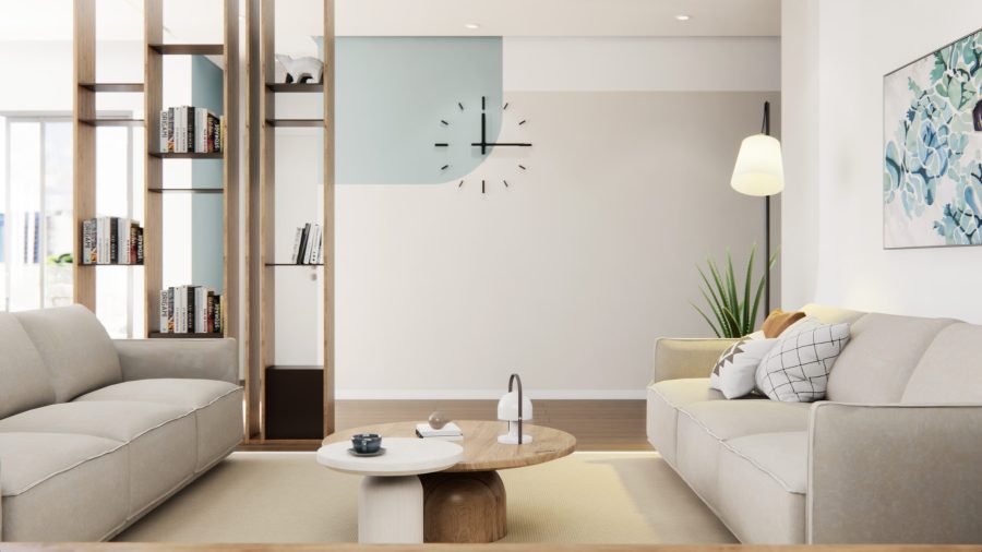 Appartement El Ghazela — Rendus 3D