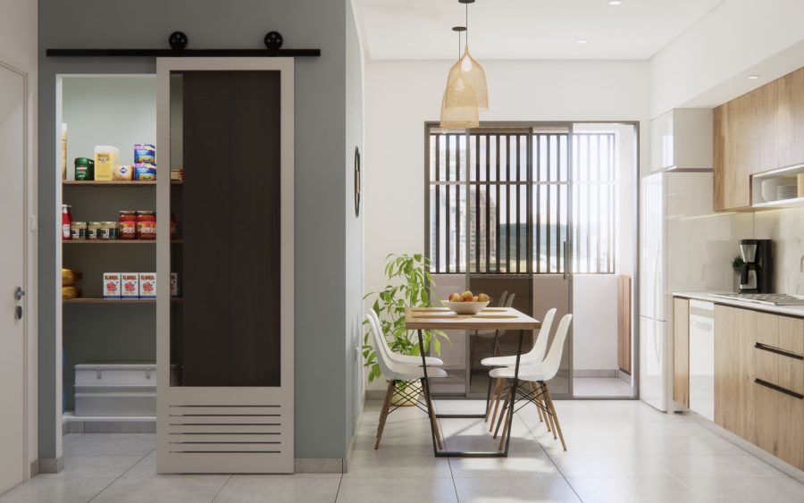 Appartement El Ghazela — Rendus 3D