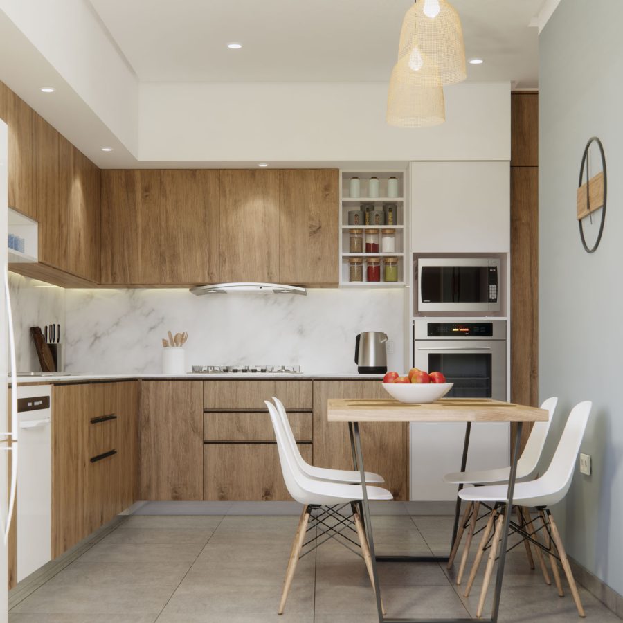Appartement El Ghazela — Rendus 3D