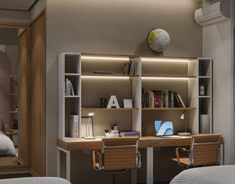 Appartement El Ghazela — Rendus 3D