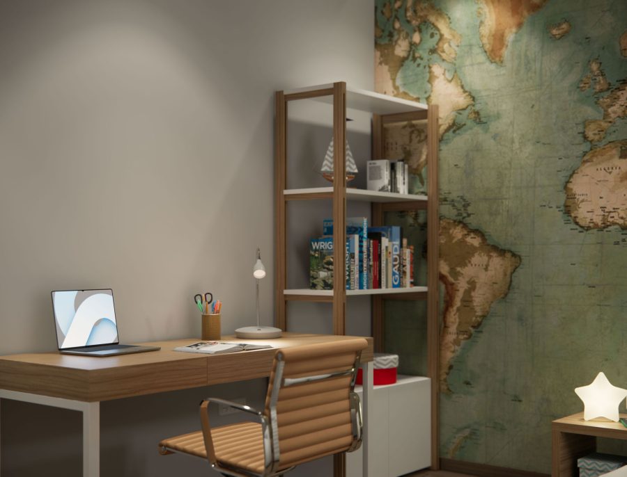 Appartement El Ghazela — Rendus 3D