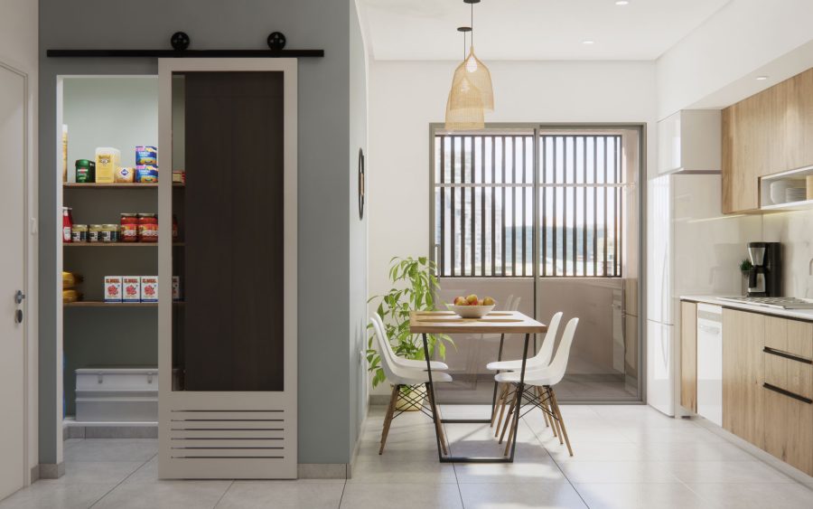 Appartement El Ghazela — Rendus 3D