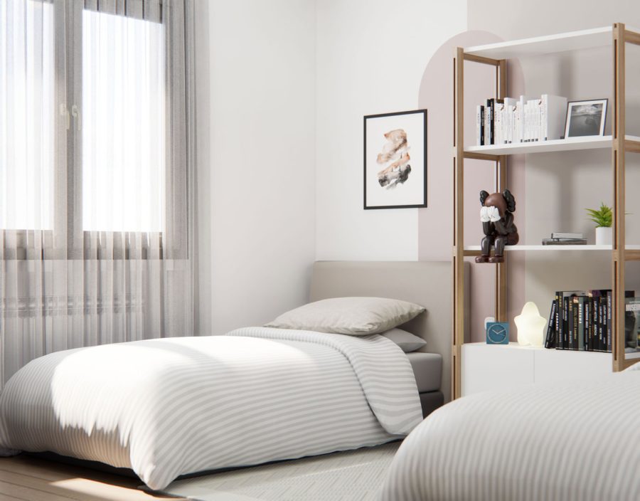 Appartement El Ghazela — Rendus 3D